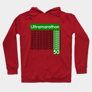 ULTRAMARATHON 50 miles  SMILE Hoodie